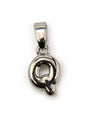 Charm lettres A-Z laiton 10 mm - Solyluna Macramé