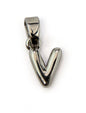 Charm lettres A-Z laiton 10 mm - Solyluna Macramé