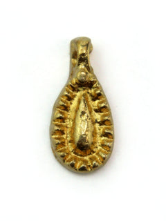 Charm petite goutte indien laiton 17 mm