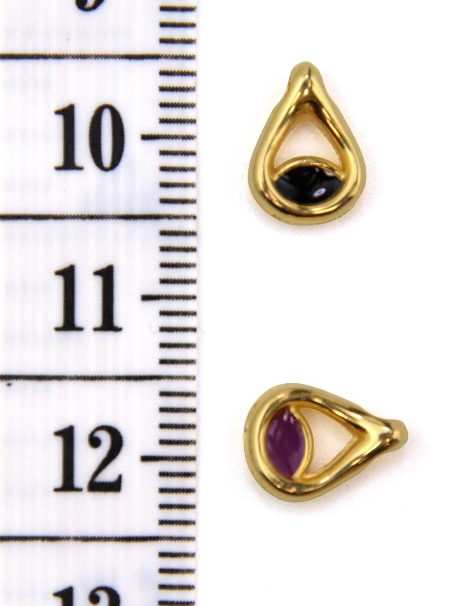 Charm petite goutte zamak 9 mm - Solyluna Macramé