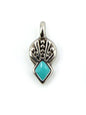 Charm pointe géométrique - 6x10mm - Ø1.7mm - Solyluna Macramé