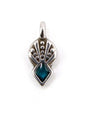 Charm pointe géométrique - 6x10mm - Ø1.7mm - Solyluna Macramé