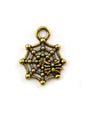 Charm toile d’araignée Halloween 17mm - Solyluna Macramé