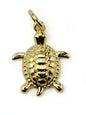 Charm tortue laiton 15 mm - Solyluna Macramé