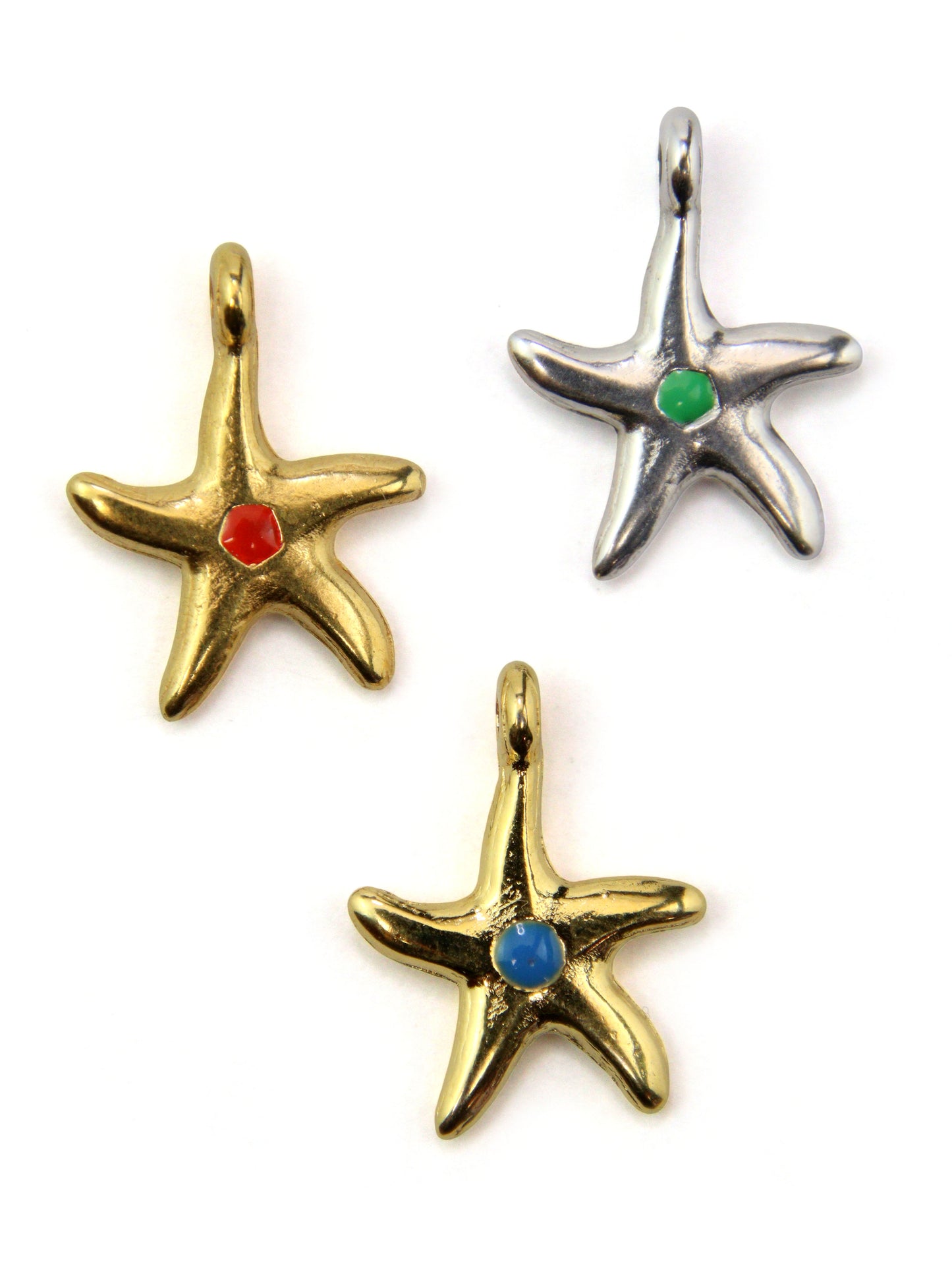 Charm étoile de mer zamak 15 mm