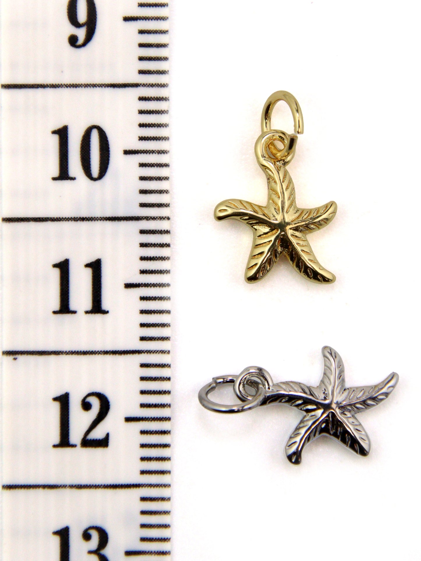 Charm étoile de mer laiton 12 mm