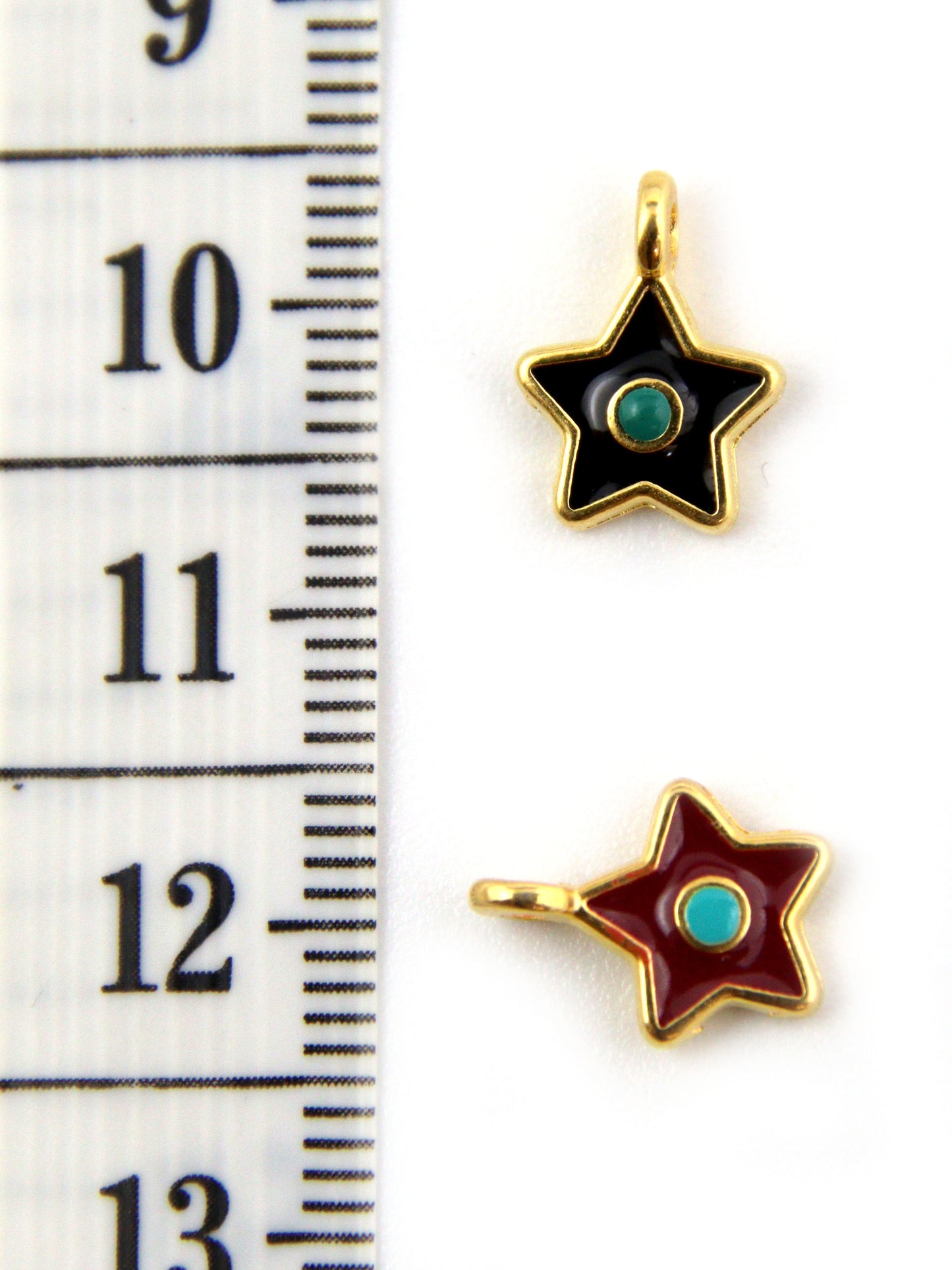 Charm étoile zamak 8 mm