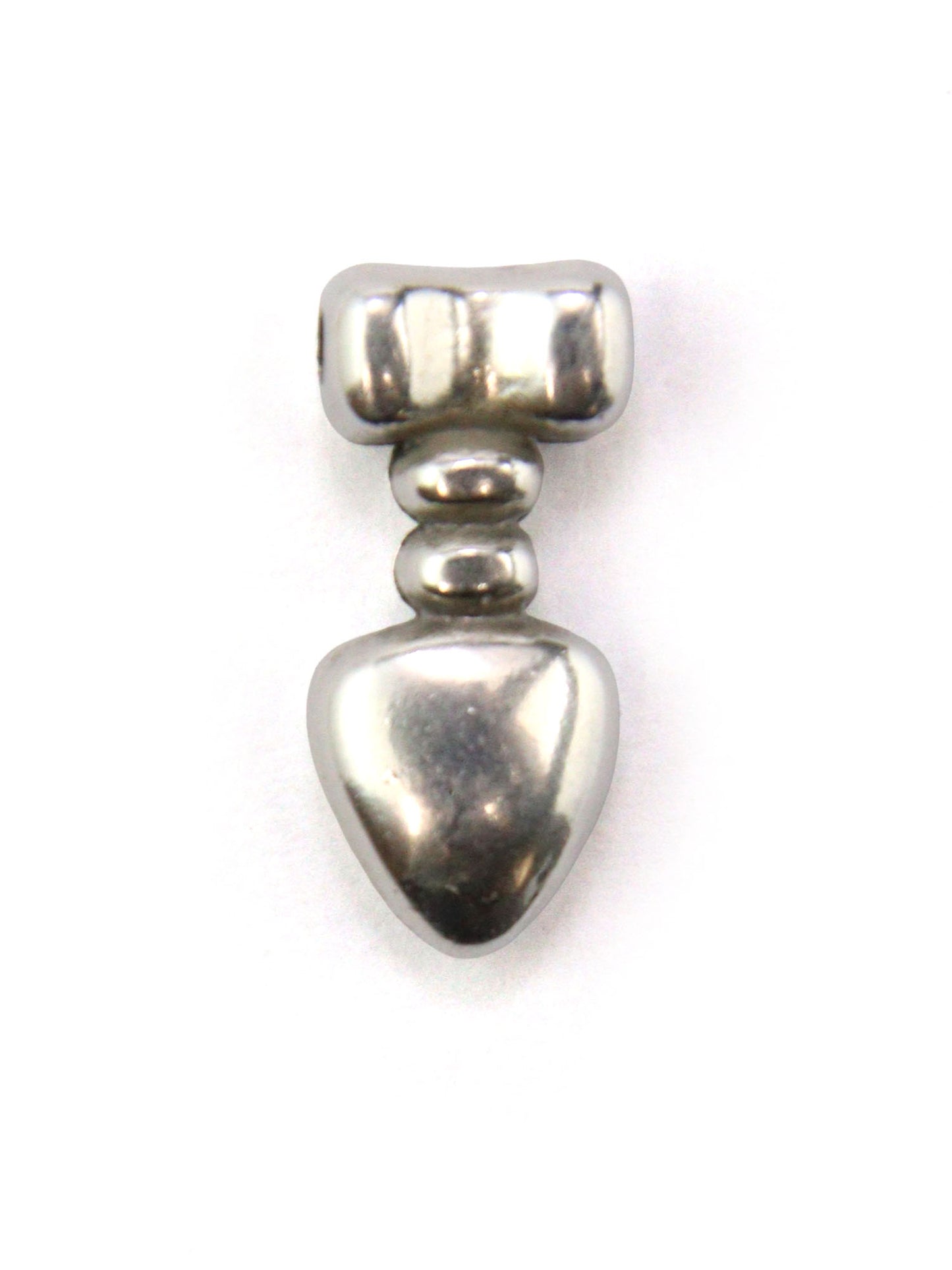 Charm flêche coeur zamak 12 mm