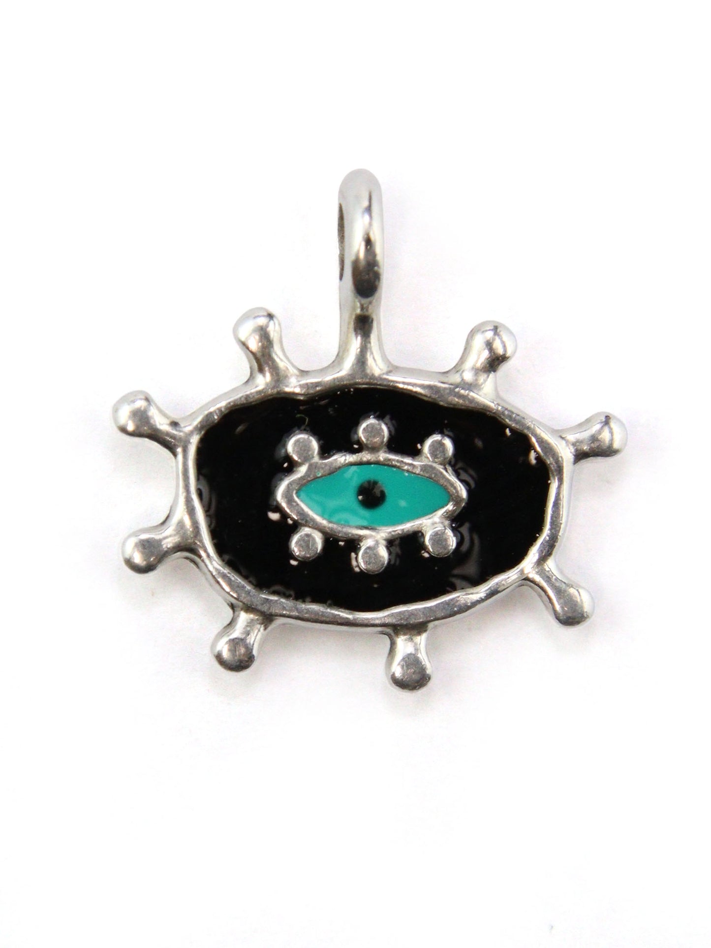Charm grand oeil zamak 16 mm