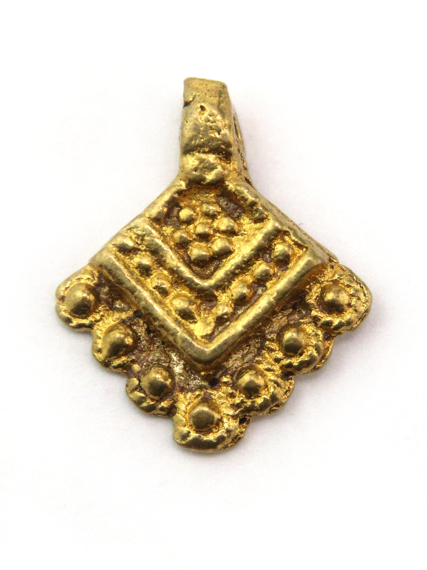 Charm blason indien laiton 20 mm