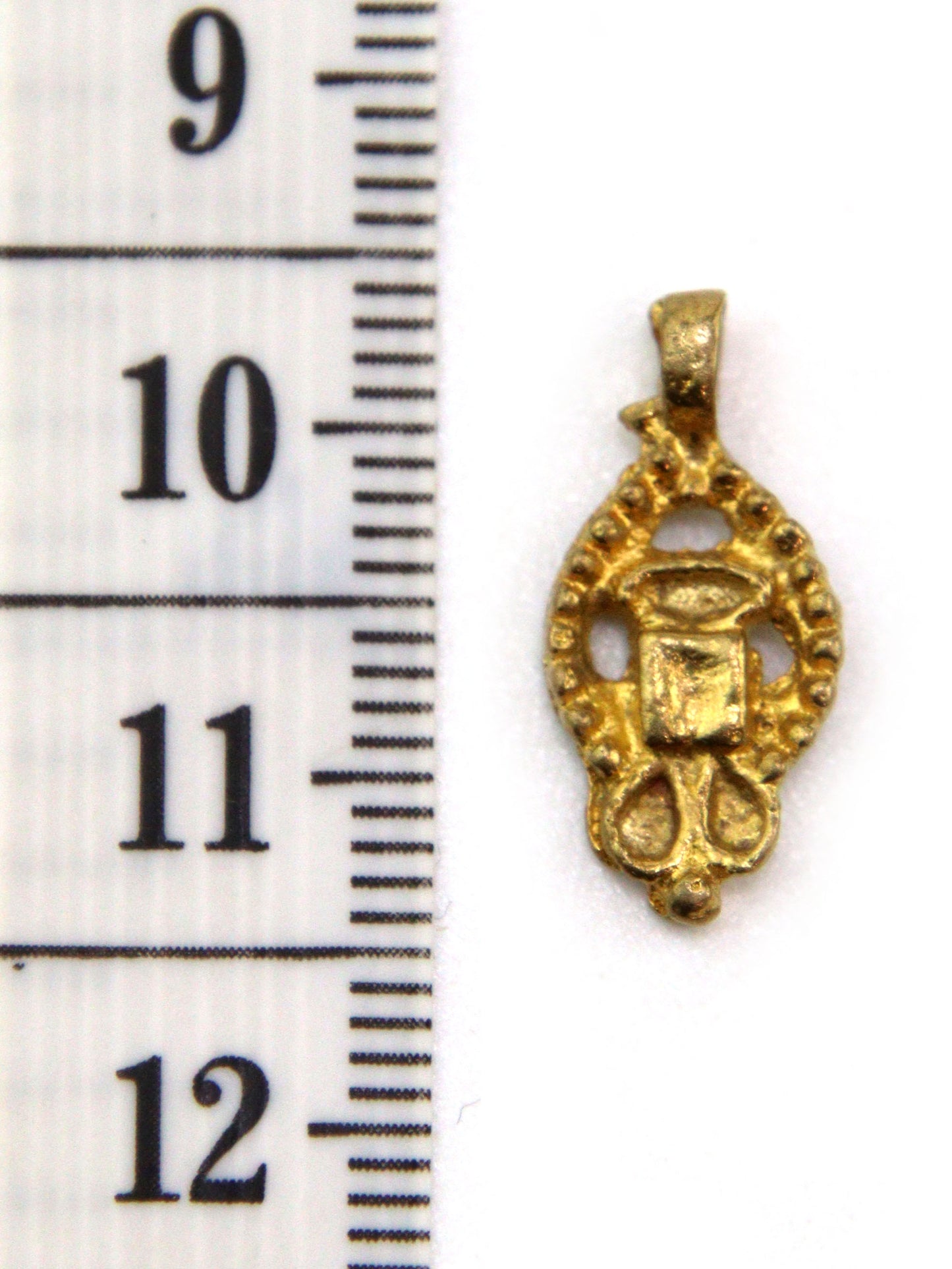 Charm totem indien laiton 18 mm