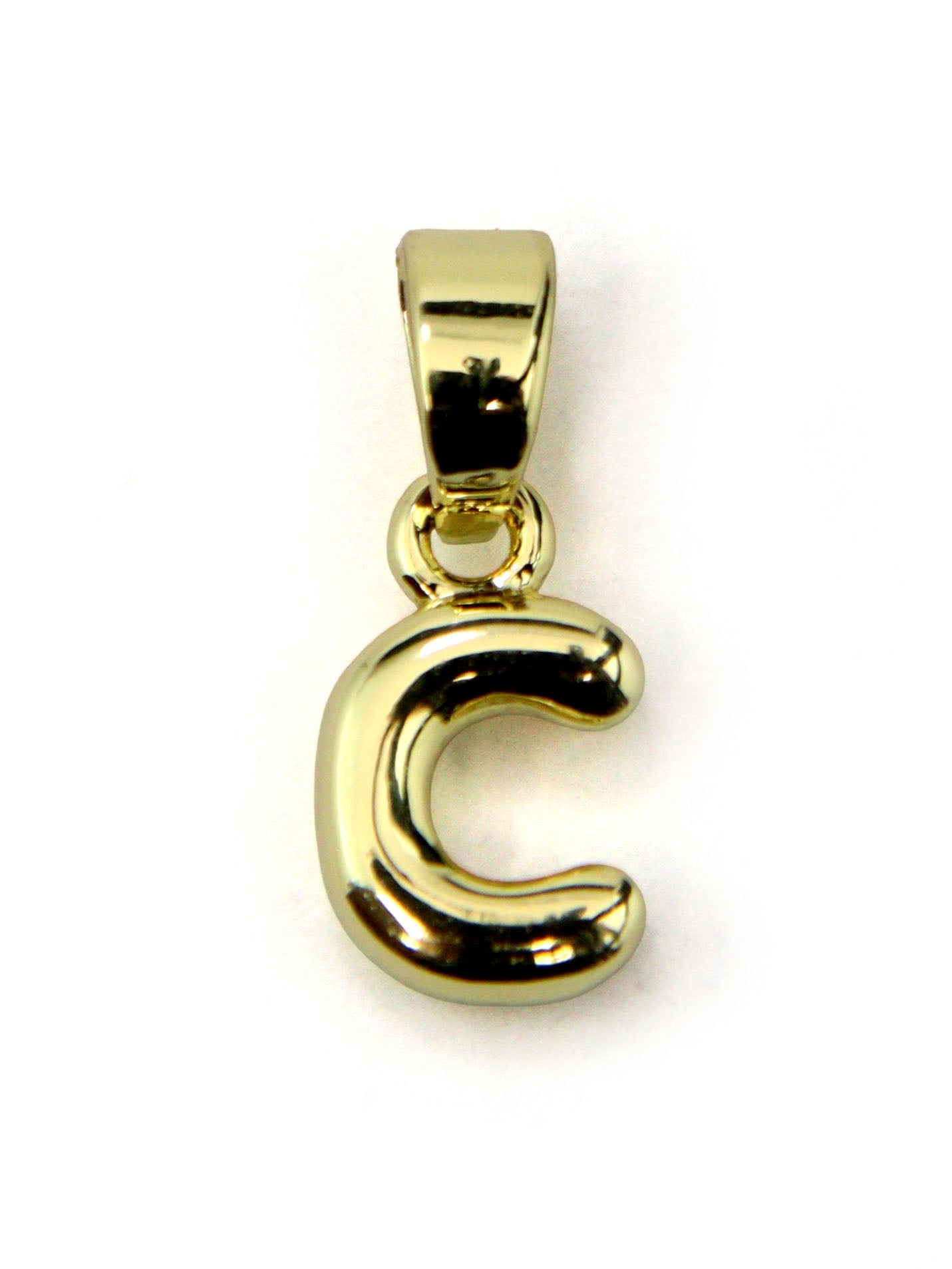 Charm lettres A-Z laiton 10 mm