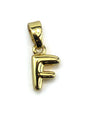 Charm lettres A-Z laiton 10 mm