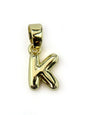Charm lettres A-Z laiton 10 mm
