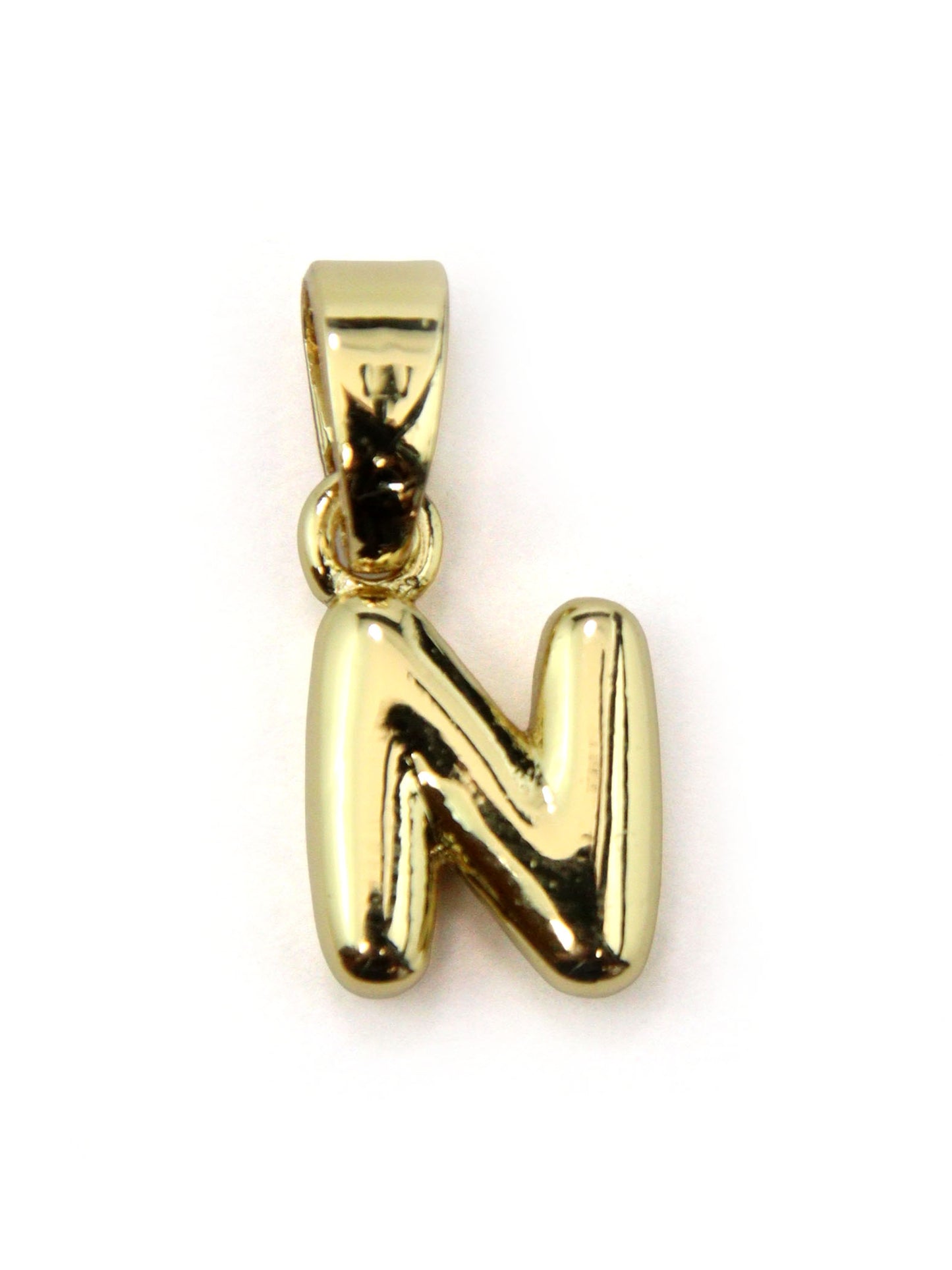 Charm lettres A-Z laiton 10 mm