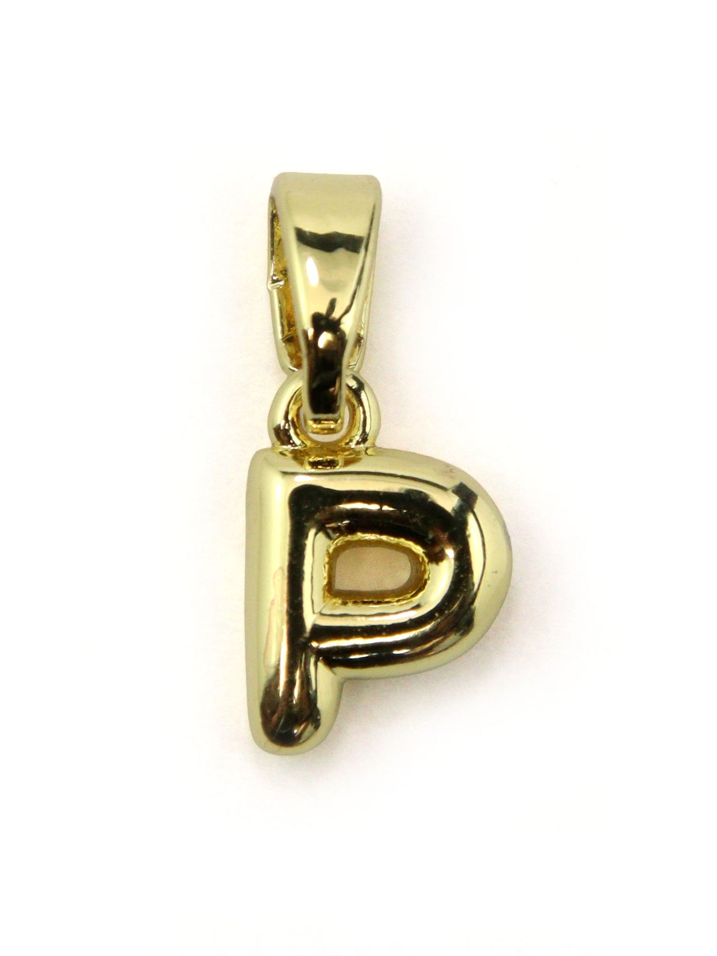 Charm lettres A-Z laiton 10 mm