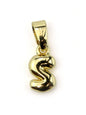 Charm lettres A-Z laiton 10 mm
