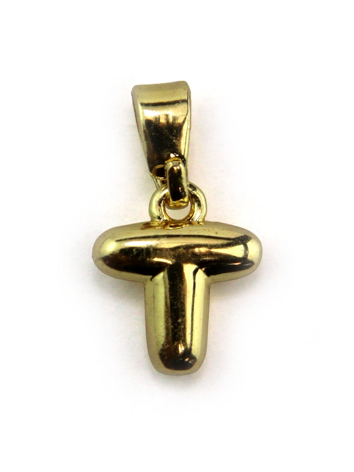 Charm lettres A-Z laiton 10 mm