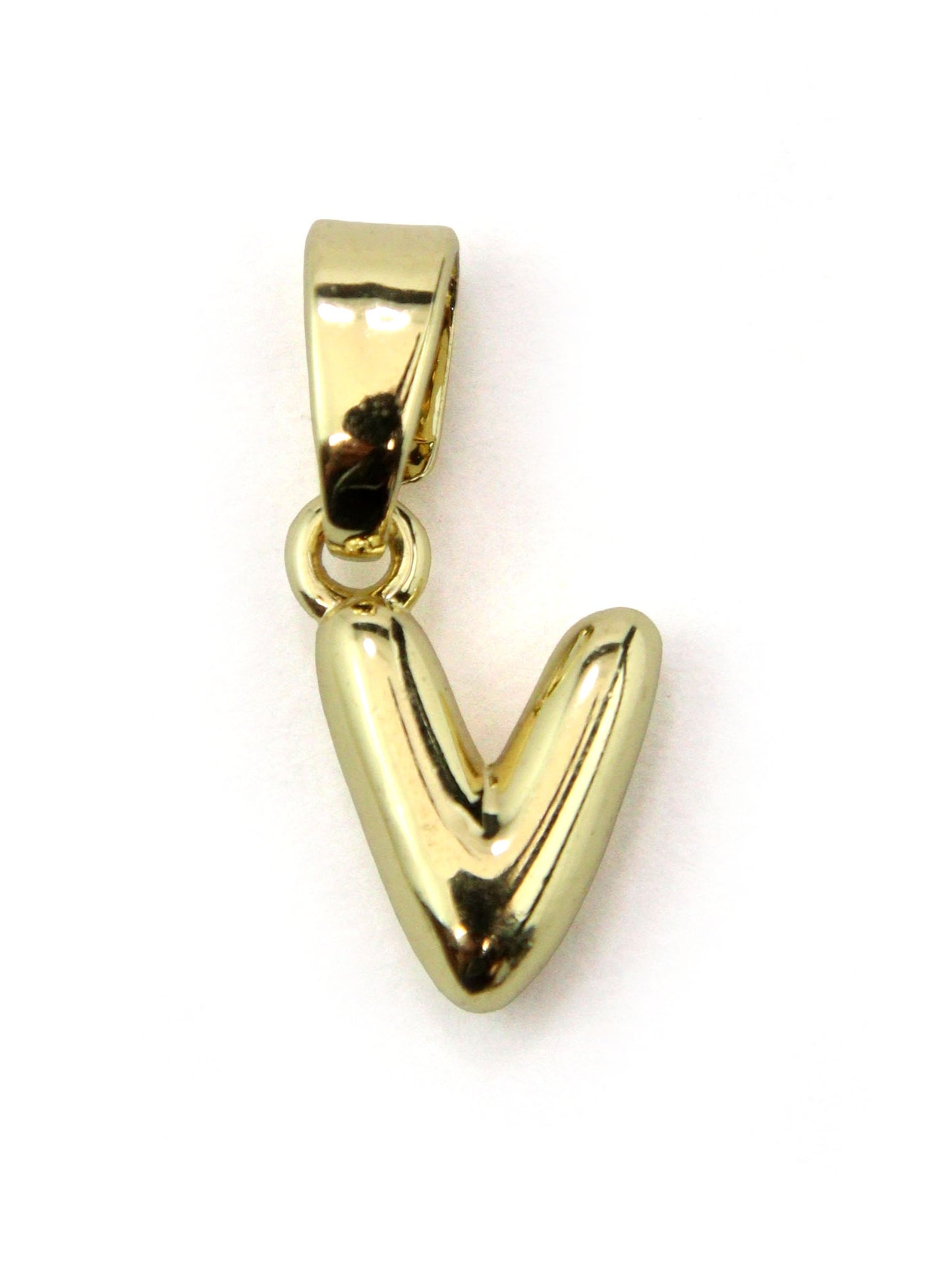 Charm lettres A-Z laiton 10 mm