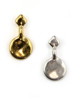 Charm losange et disque zamak 14 mm