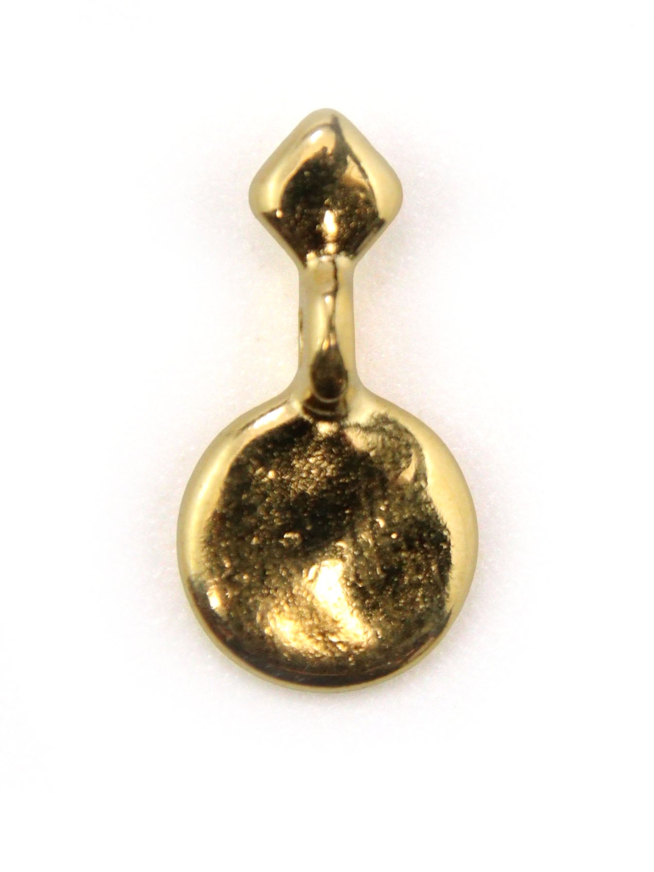 Charm losange et disque zamak 14 mm