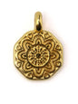 Charm mandala zamak 9 mm