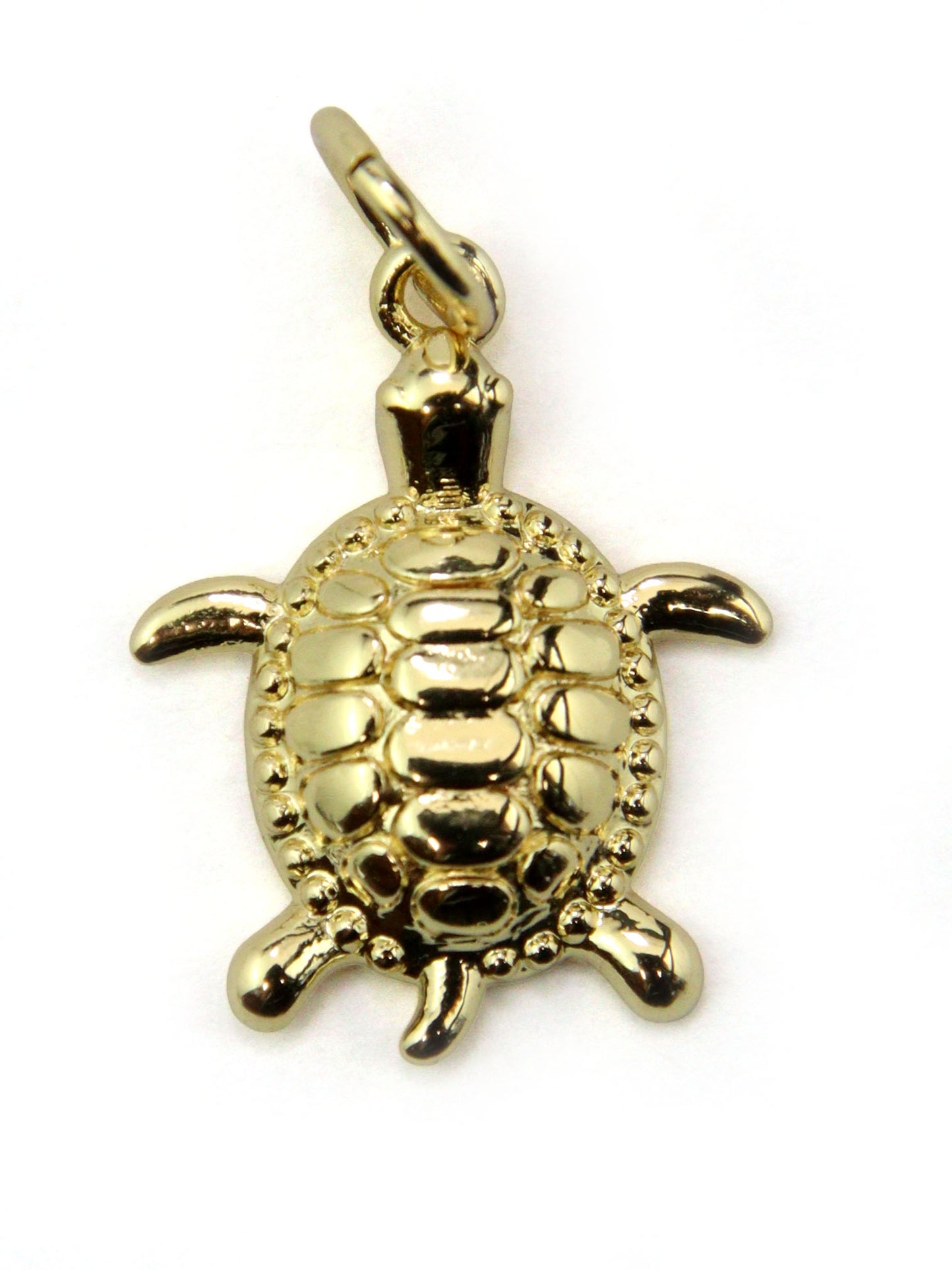 Charm tortue laiton 15 mm