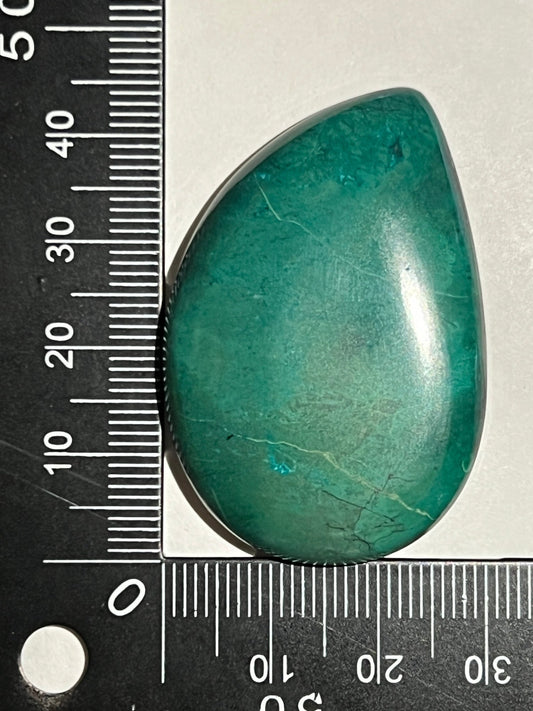 Chrysocolle n°2 (4,5cm x 2,9cm) - Solyluna Macramé