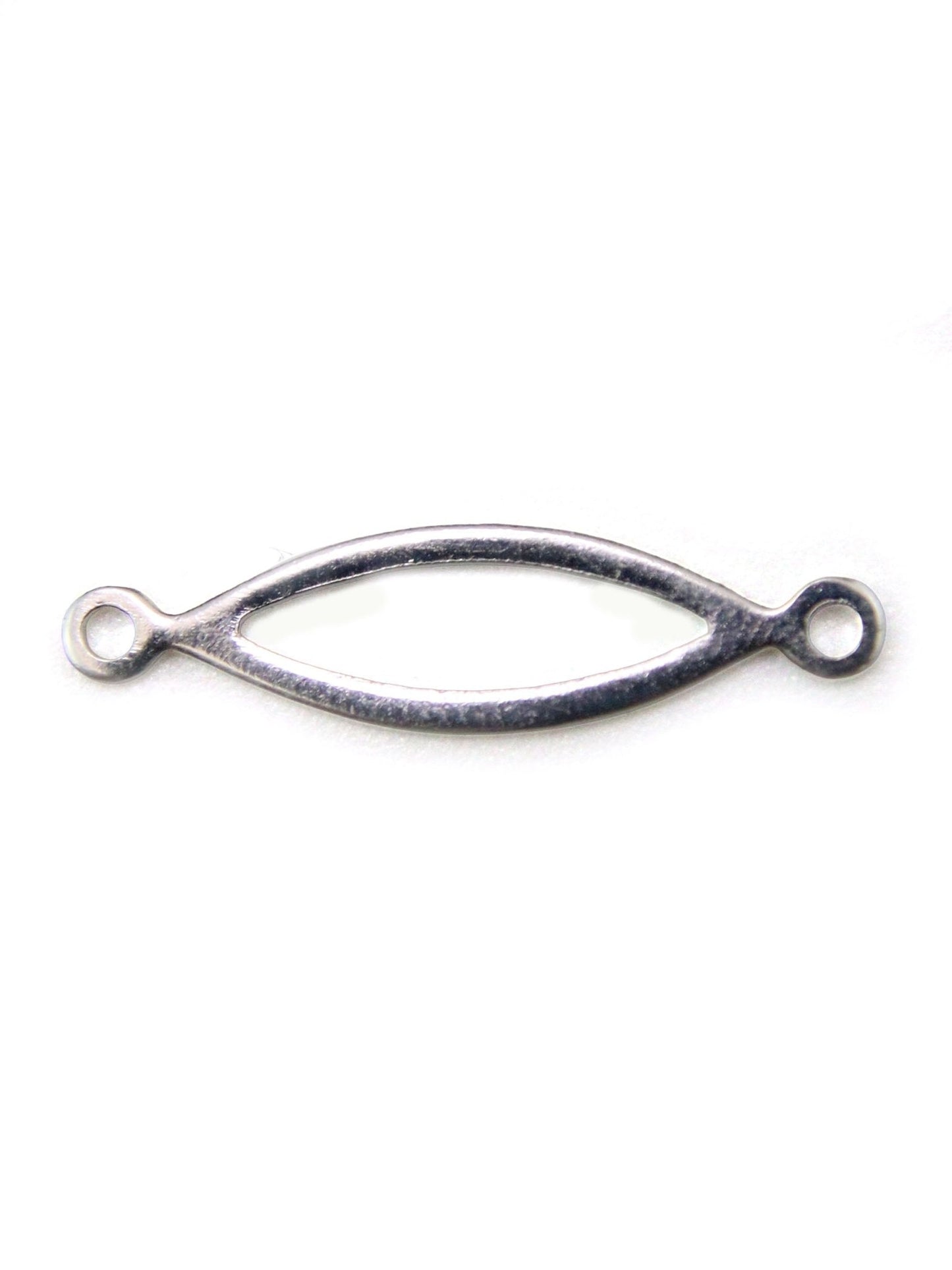 Connecteur navette ajouré 22 mm - Solyluna Macramé