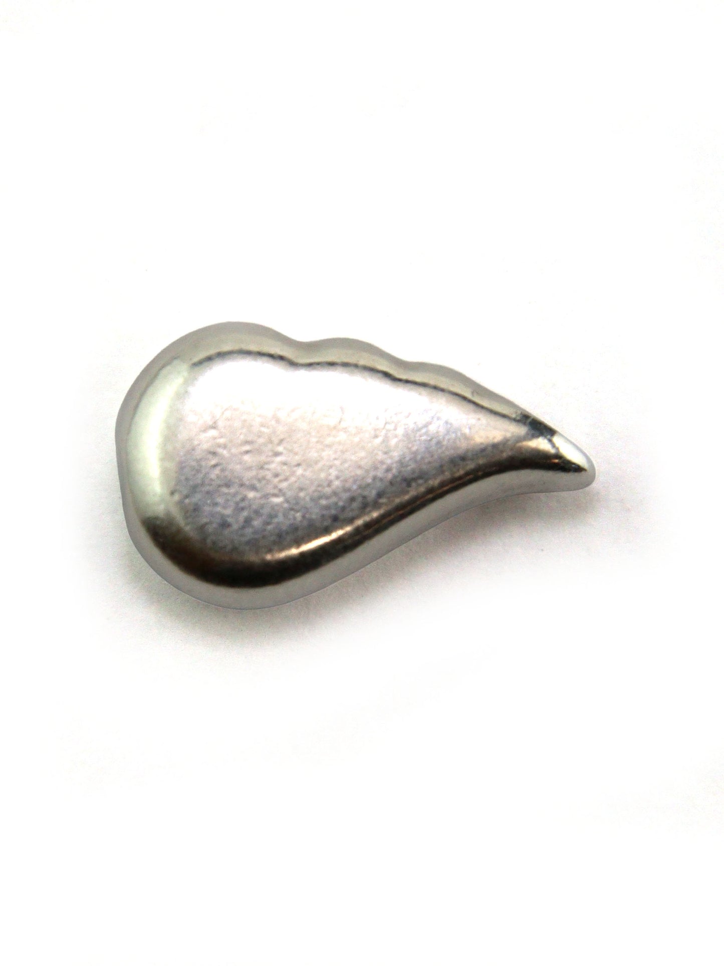 Charm goutte argent 15 mm