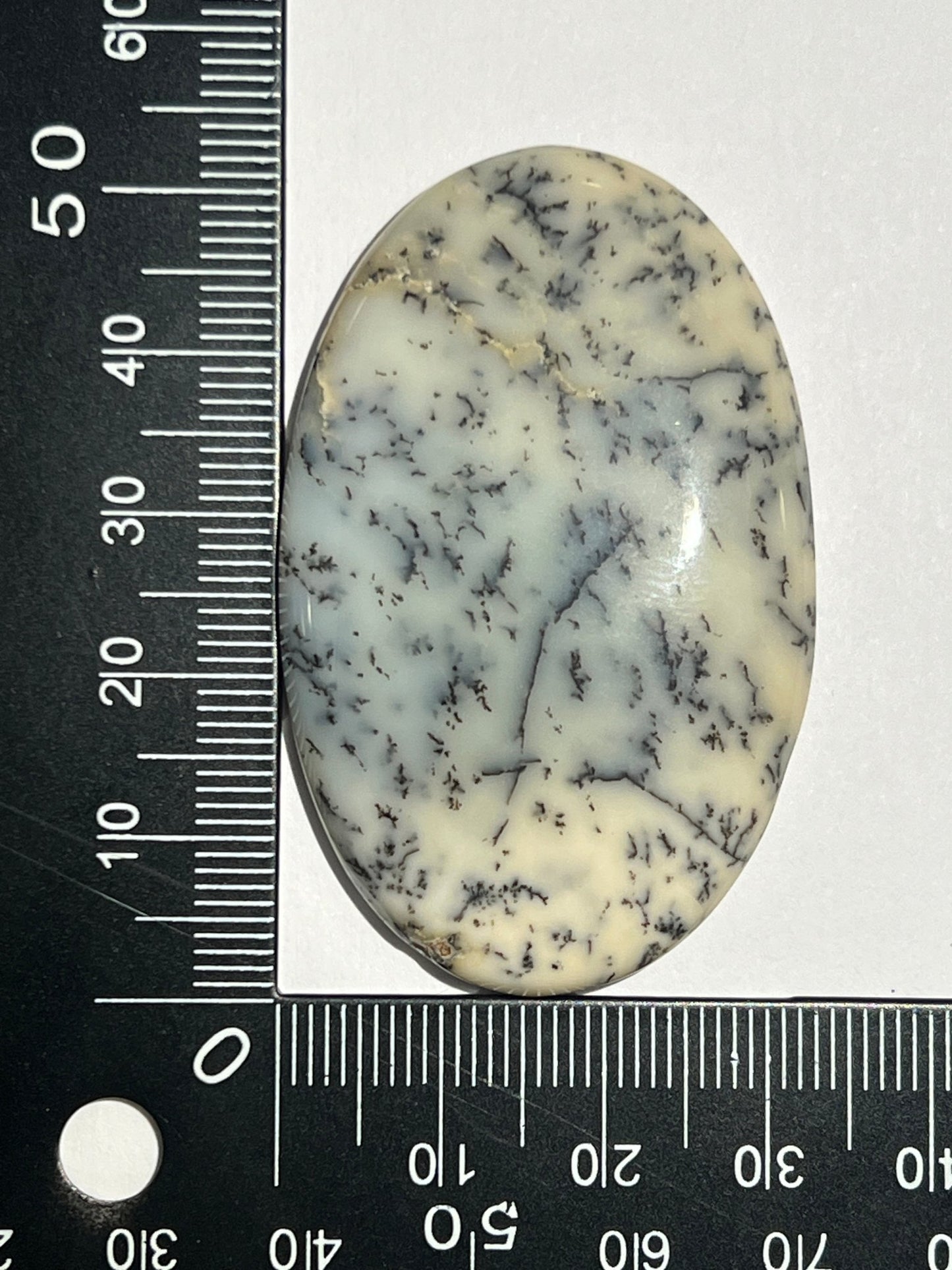 Dendrite n°5 (5,3cm x 3,3cm) - Solyluna Macramé