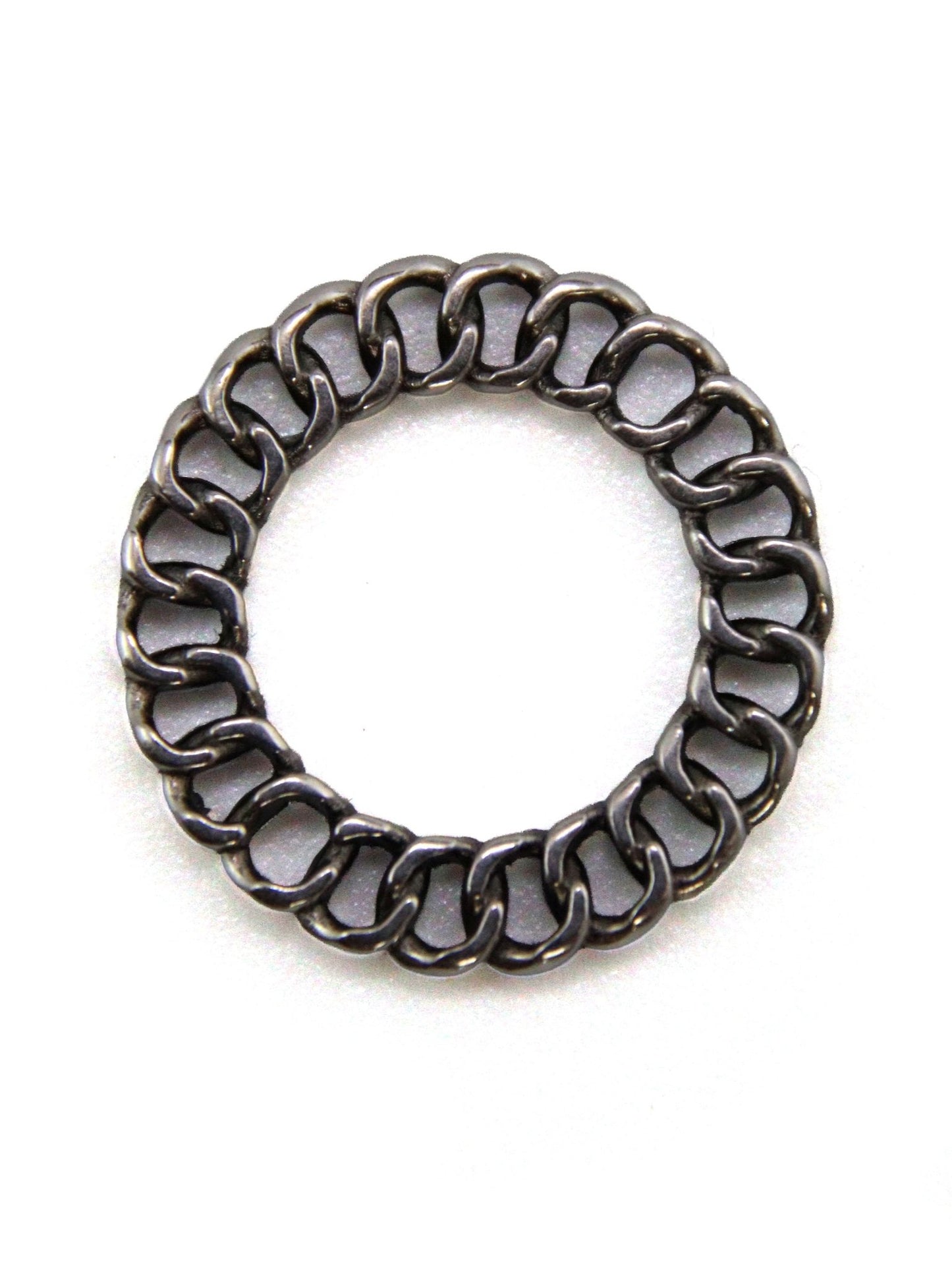 Estampe maillon de chaîne 20 mm - Solyluna Macramé
