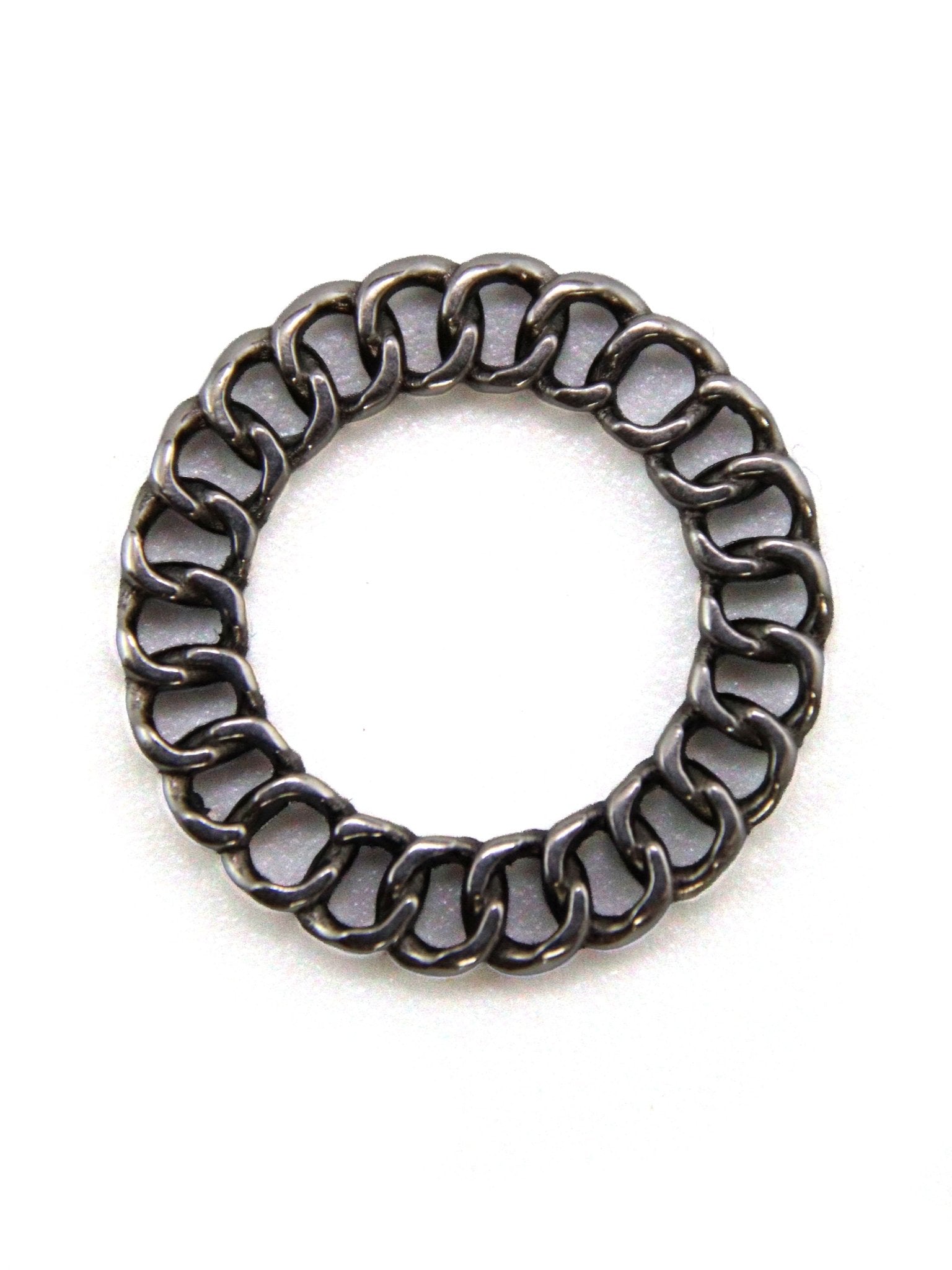 Estampe maillon de chaîne 20 mm - Solyluna Macramé