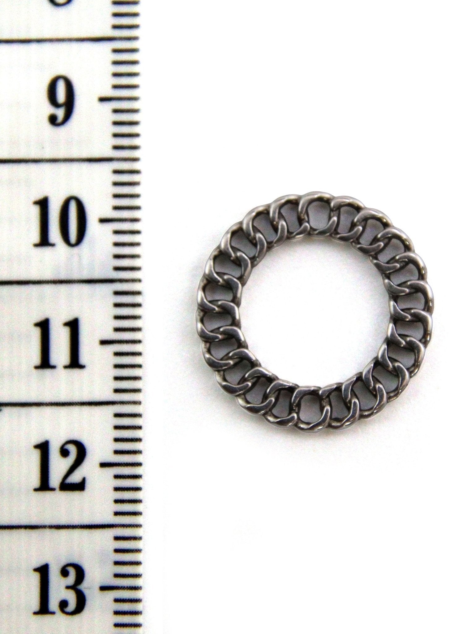 Estampe maillon de chaîne 20 mm - Solyluna Macramé