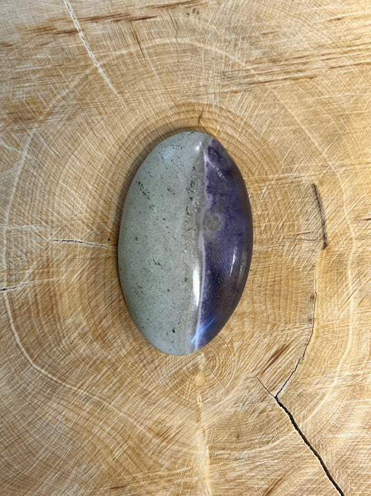 Fluorite n°3 (3,5cm x 2,1cm ) - Solyluna Macramé