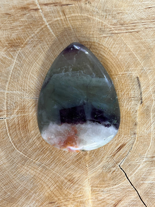 Fluorite n°3 (4cm x 3cm ) - Solyluna Macramé