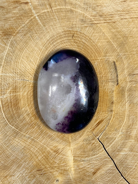 Fluorite n°4 (3,6cm x 2,6cm) - Solyluna Macramé