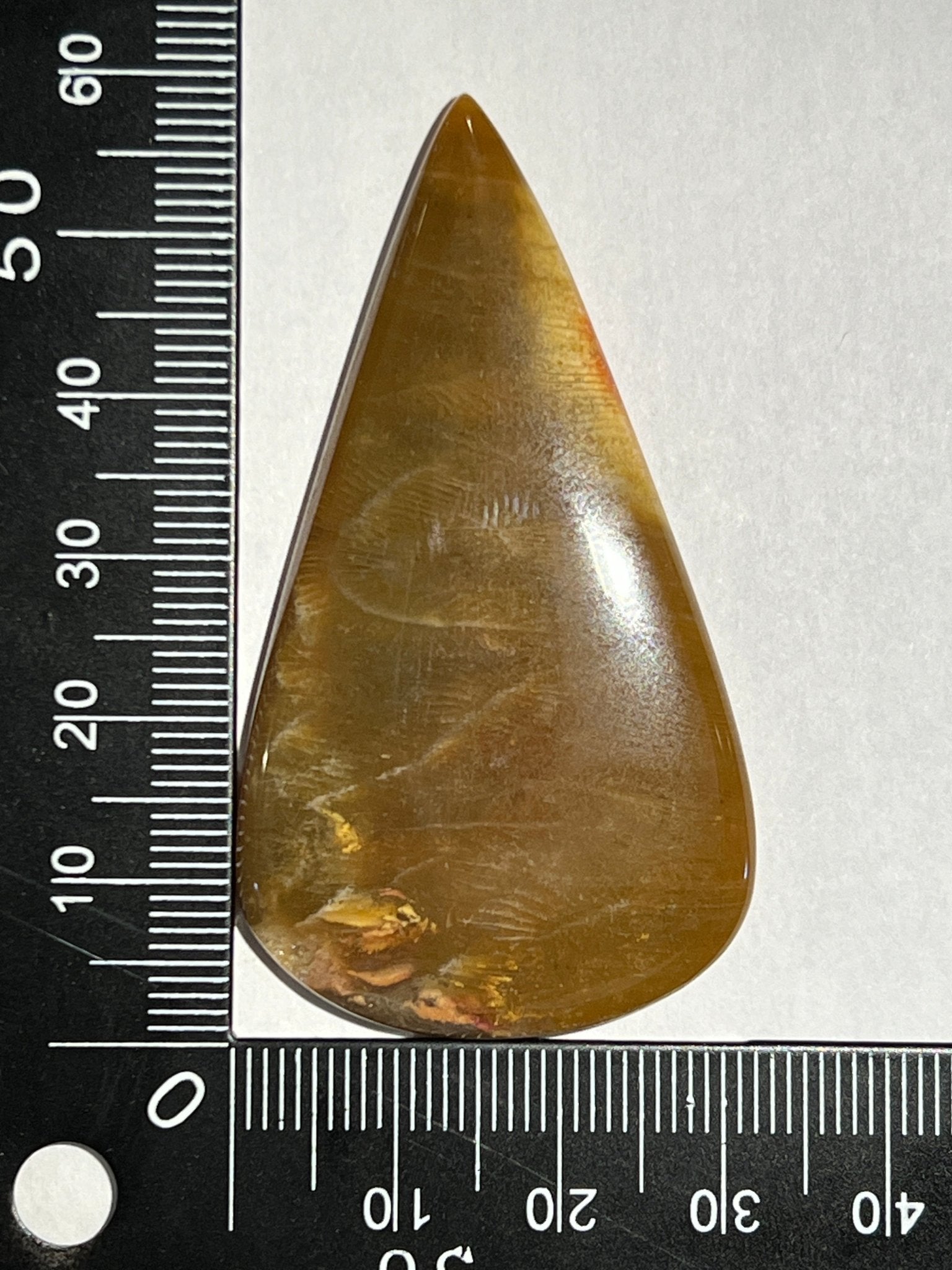 Fossile Corail n°4 (5,9cm x 3,2cm) - Solyluna Macramé