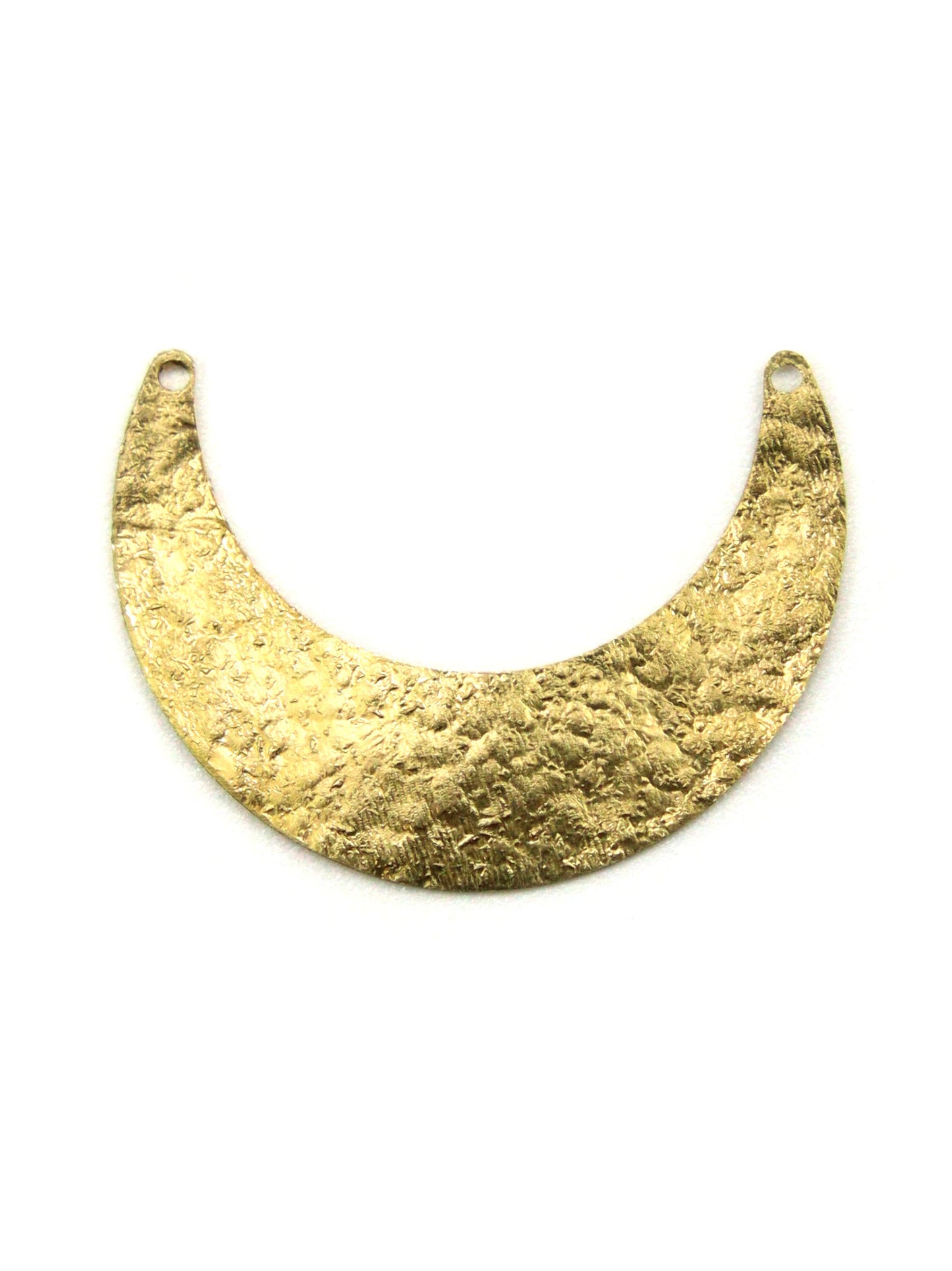 Grande Lune Martelée Laiton Doré 36mm