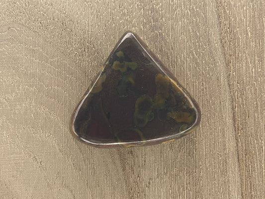 Jaspe Bambou n°5 (3,3cm x 2,9cm) - Solyluna Macramé
