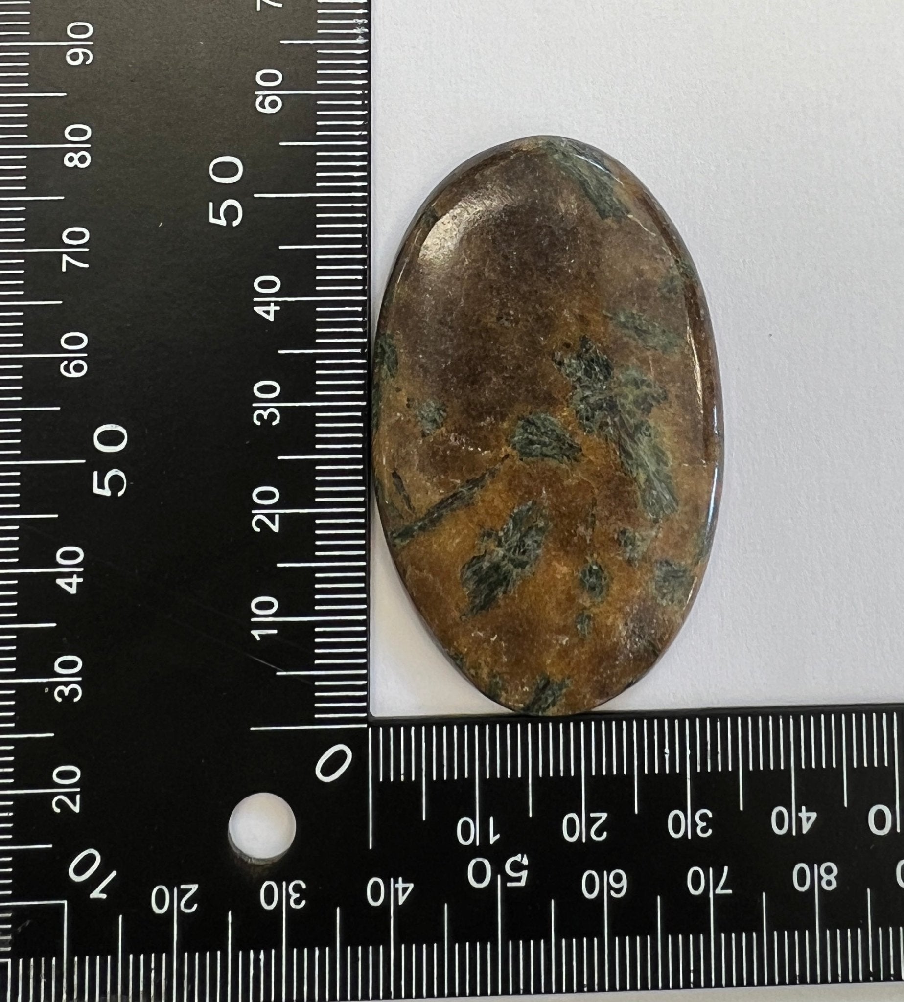 Jaspe Bandé n°3 (5,5cm sur 3,5cm) - Solyluna Macramé