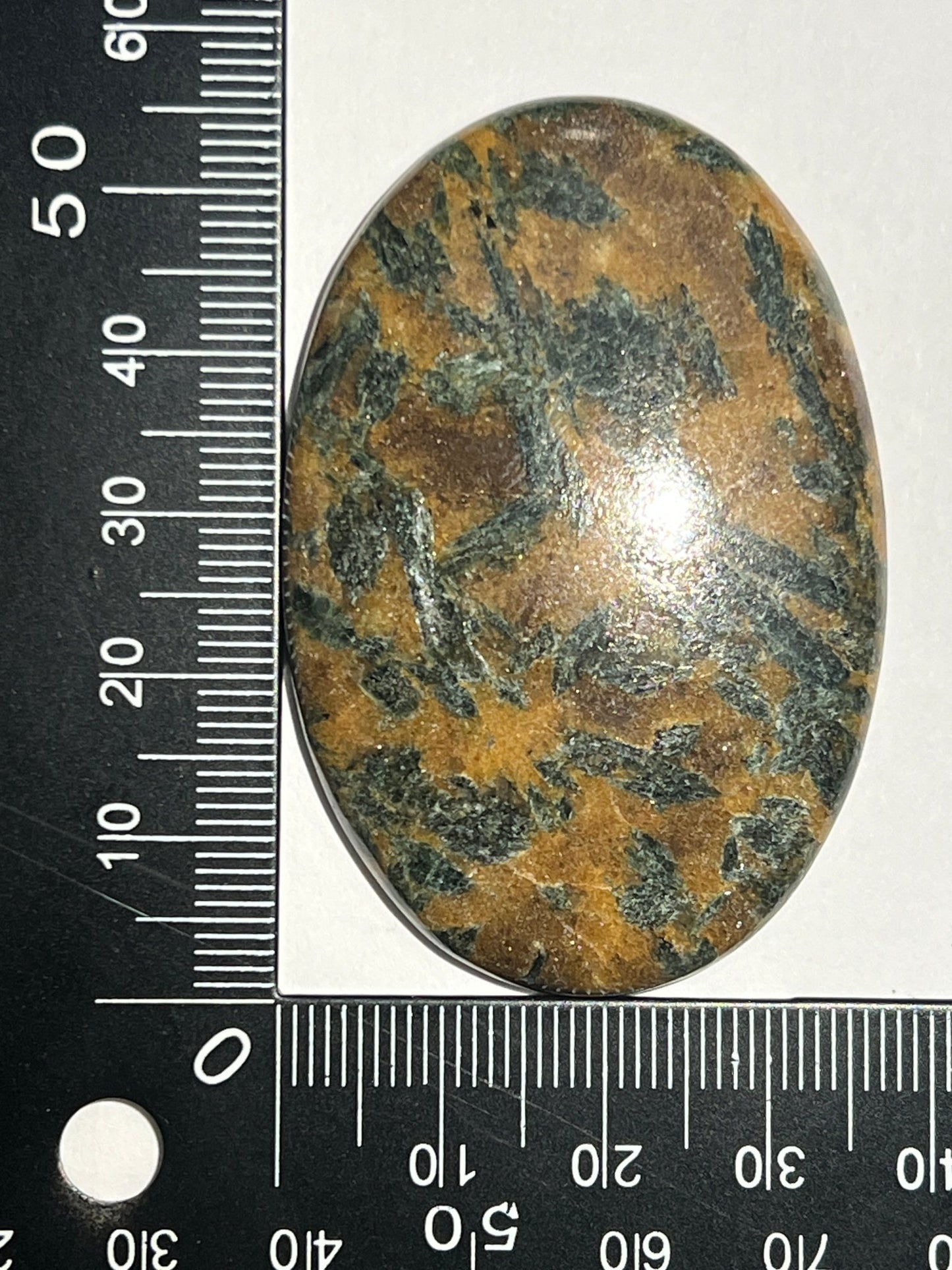 Jaspe Bandé n°4 (5,6cm x 3,6cm) - Solyluna Macramé