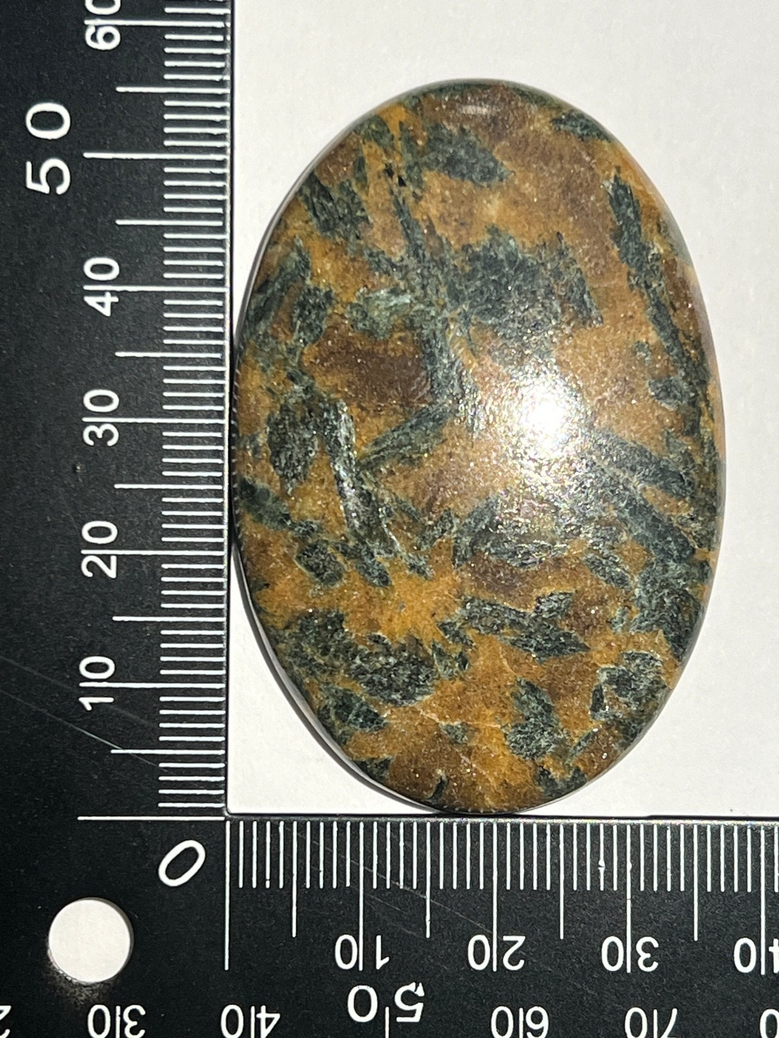 Jaspe Bandé n°4 (5,6cm x 3,6cm) - Solyluna Macramé