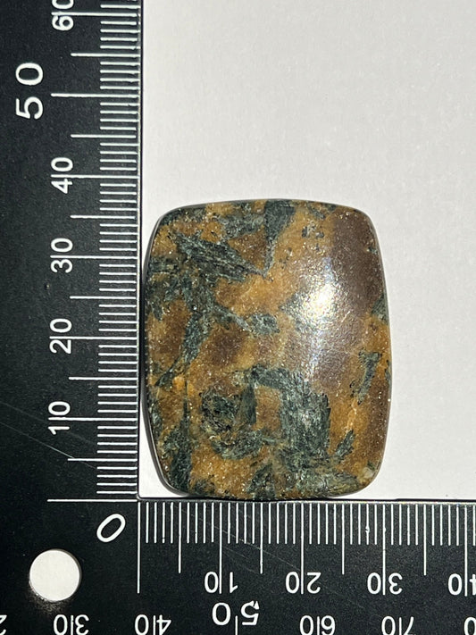 Jaspe Bandé n°5 (3,6cm x 2,9cm) - Solyluna Macramé