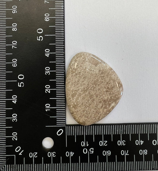 Jaspe Bois de Palmier n°2 (4cm sur 3,2cm) - Solyluna Macramé