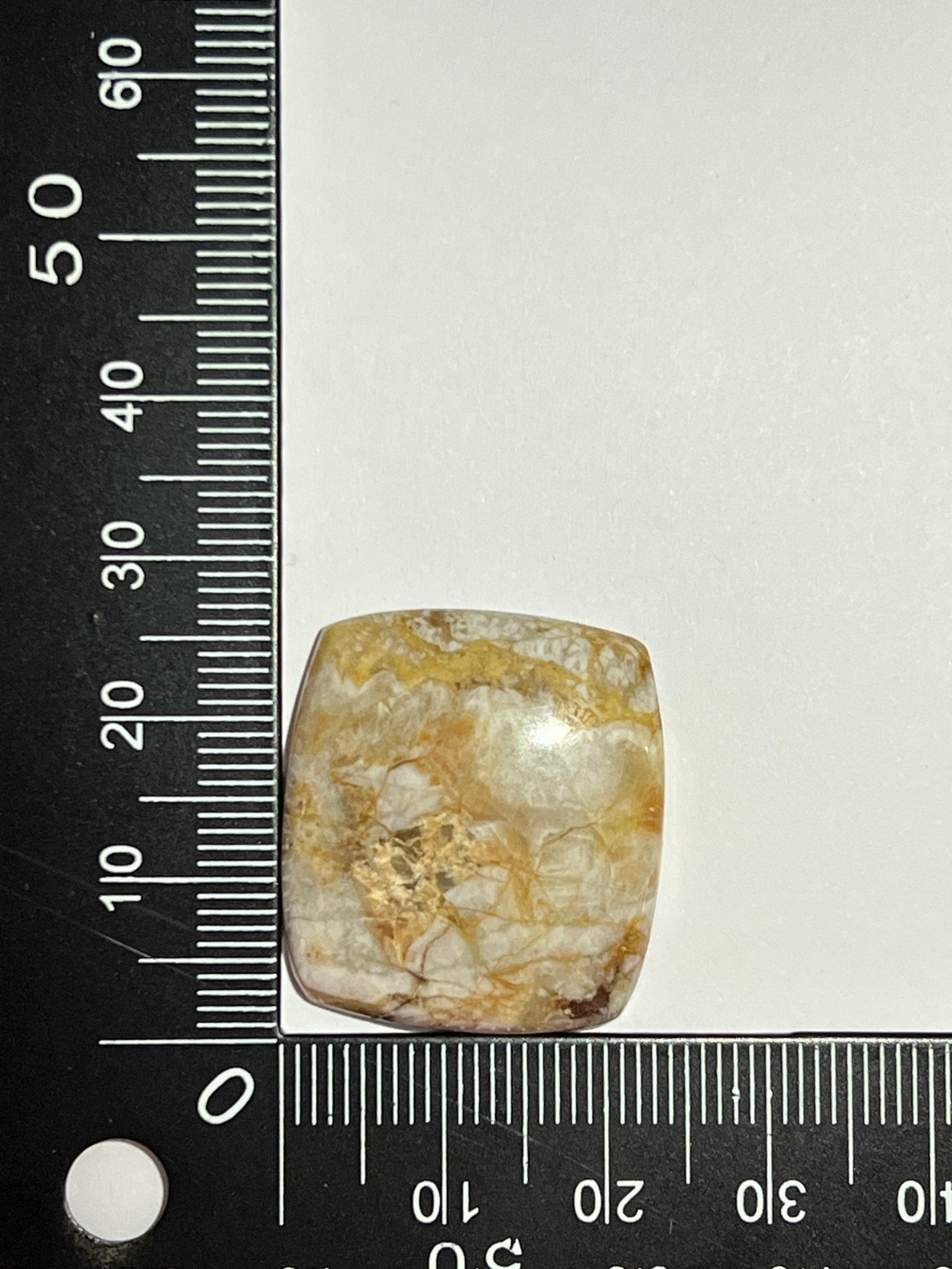 Jaspe Cheval Sauvage n°3 (2,6 cm x 2,3 cm) - Solyluna Macramé