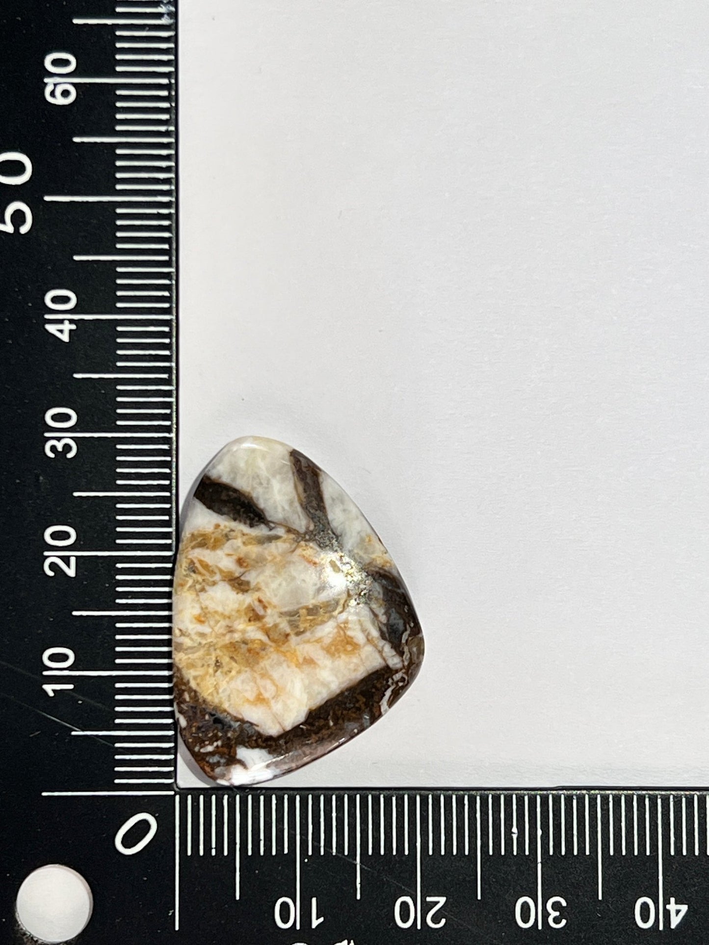 Jaspe Cheval Sauvage n°5 (2,9cm x 2cm) - Solyluna Macramé