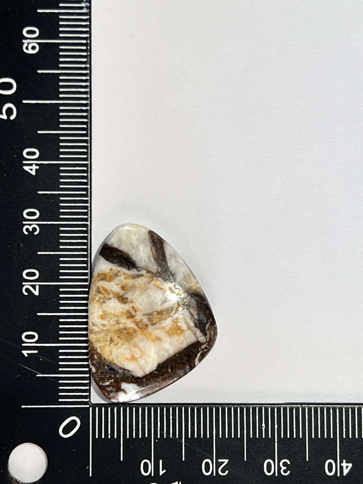 Jaspe Cheval Sauvage n°5 (2,9cm x 2cm) - Solyluna Macramé