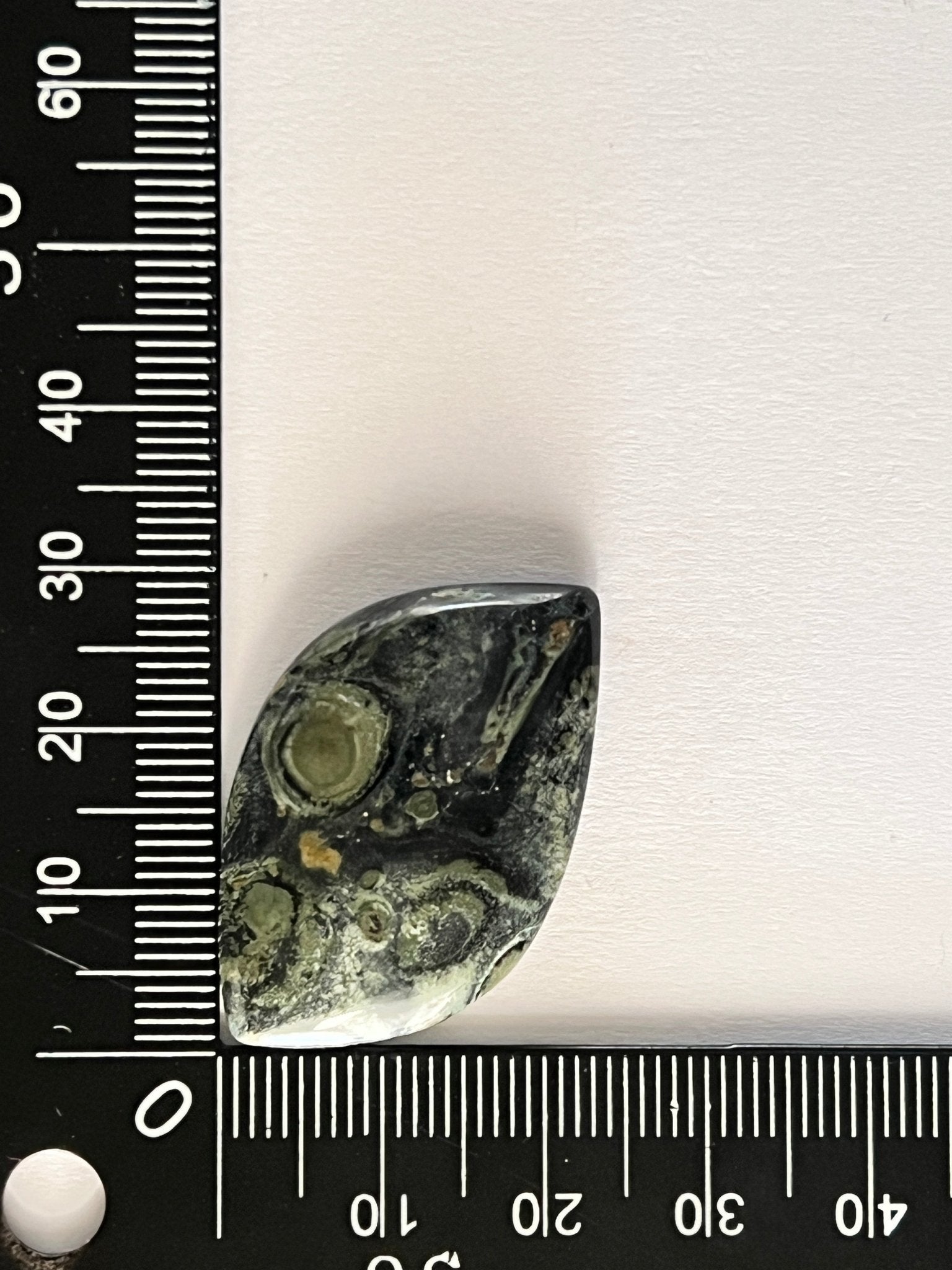 Jaspe Kambaba n°2 (3,5cm x 2,2cm) - Solyluna Macramé