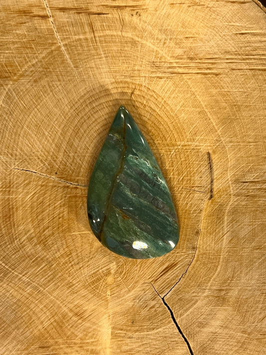 Jaspe Larsonite n°3 (3,3cm x 2cm) - Solyluna Macramé